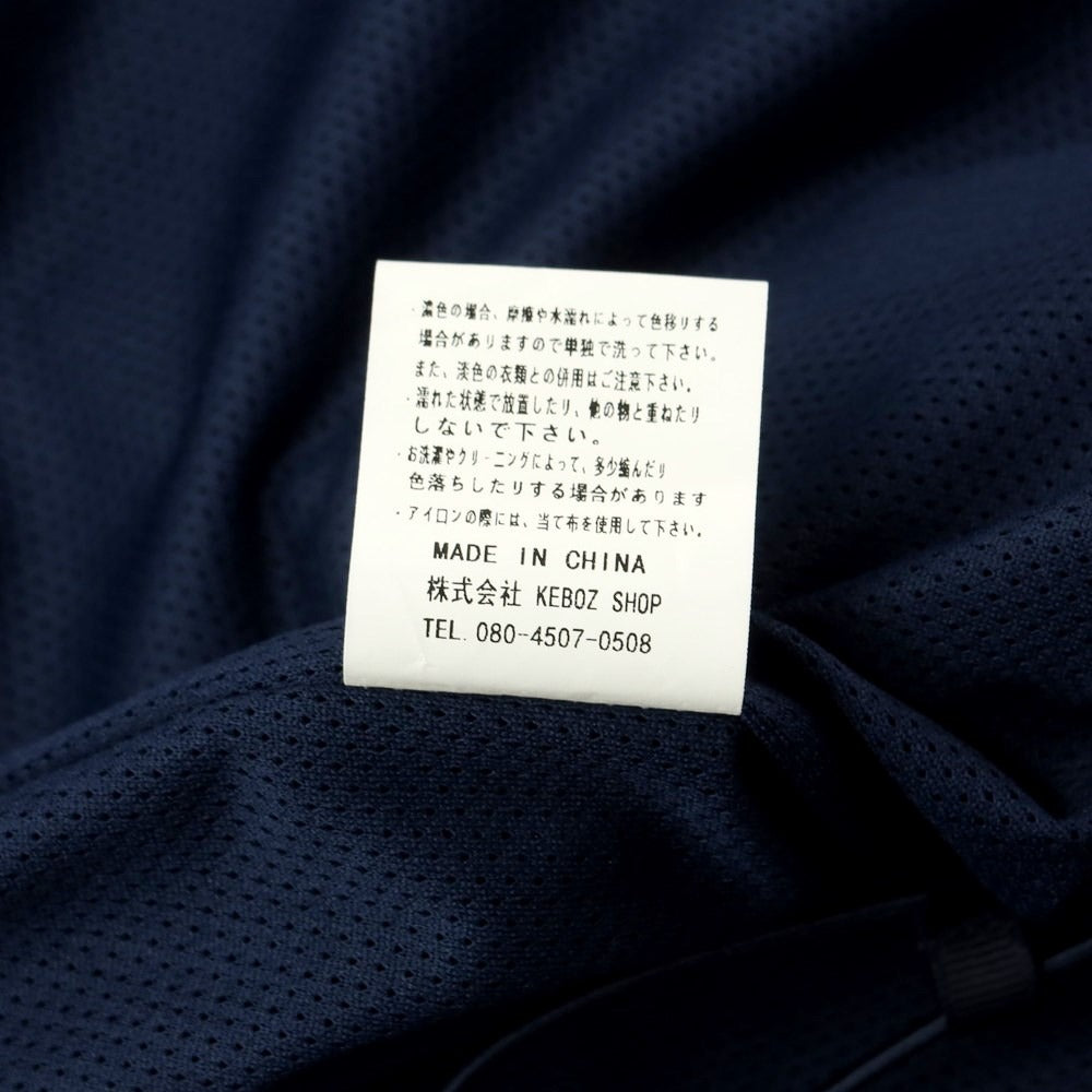 [Used] KEBOZ Polyester Cotton Zip-up Blouson Navy [XL] [Condition Rank B] [Men&