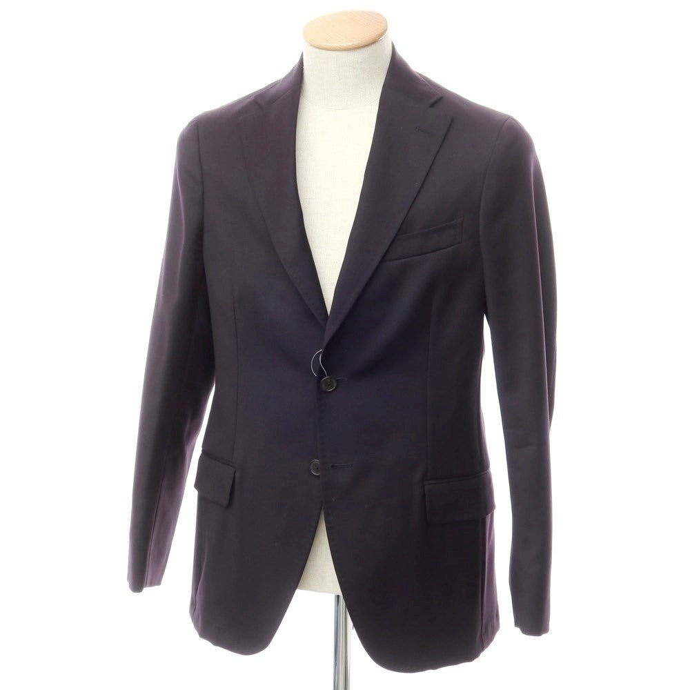 [Used] SARTORIA LATORRE Wool Tailored Jacket Dark Navy [44 Drop8R] [Condition Rank C] [Men&