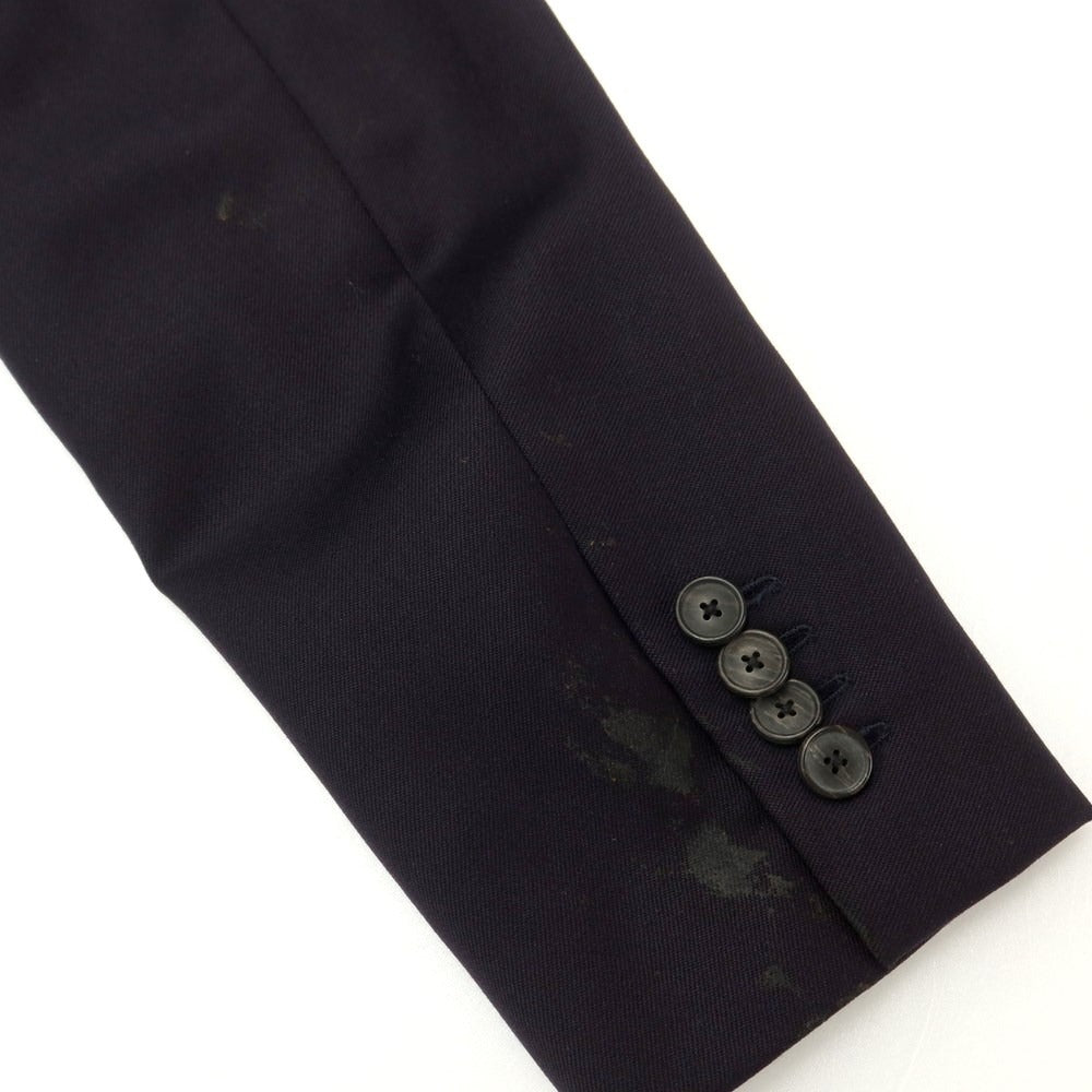 [Used] SARTORIA LATORRE Wool Tailored Jacket Dark Navy [44 Drop8R] [Condition Rank C] [Men&