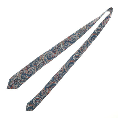 [Used] Franco Bassi FRANCO BASSI 3-fold silk paisley pattern tie blue x orange [BLU] [S/S/A/W] [Condition rank A] [Men&