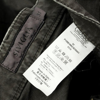 [Used] SIVIGLIA Cotton 5-pocket pants, dark grey [31] [Condition: C] [Men&