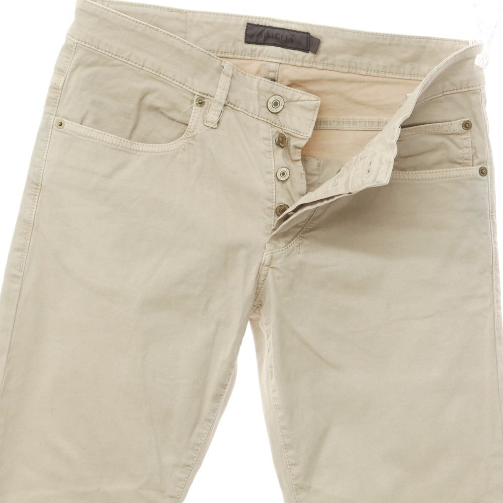 [Used] SIVIGLIA Cotton 5-pocket pants, beige [31] [Condition rank C] [Men&