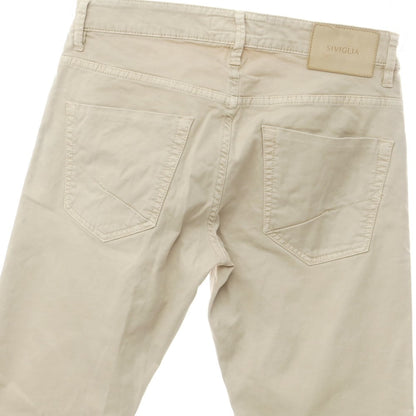 [Used] SIVIGLIA Cotton 5-pocket pants, beige [31] [Condition rank C] [Men&