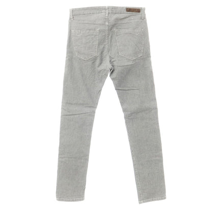 [Used] FUJETENE Cotton Stripe 5 Pocket Pants Gray x White [31] [Condition Rank C] [Men&