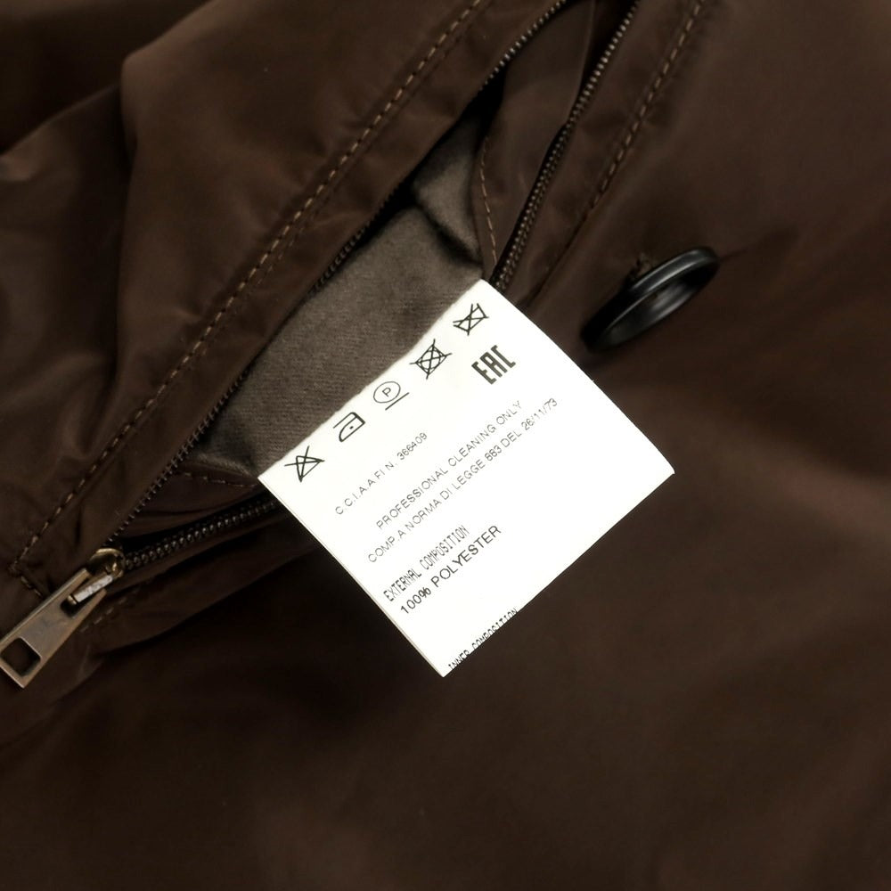 【中古】リンペルメアビレ l’impermeabile ポリエステル 中綿 ダブルブレストコート ブラウン【サイズ46】【BRW】【A/W】【状態ランクA】【メンズ】 [EPD]