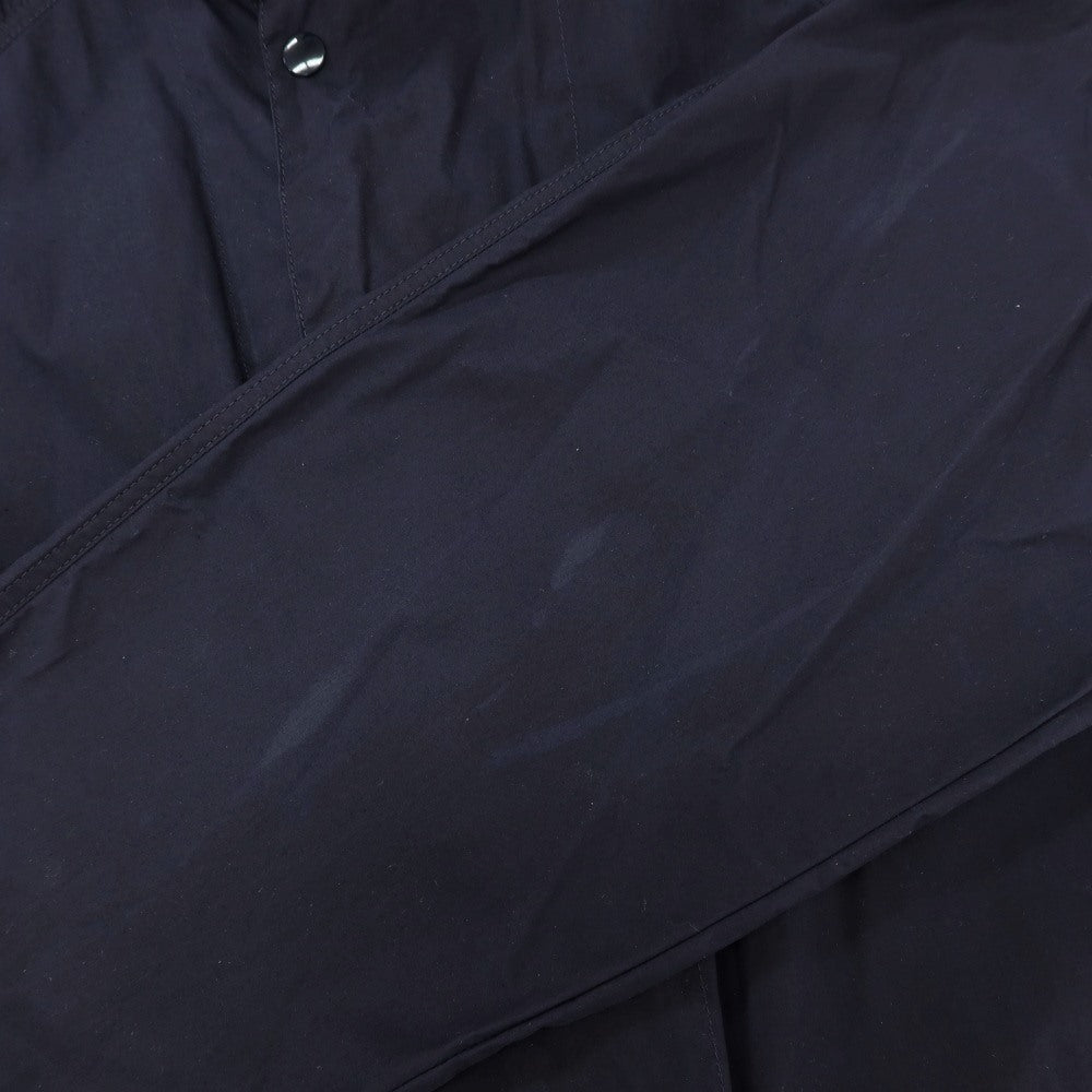 【中古】リンペルメアビレ l’impermeabile ワックスドコットン フーデッド ブルゾン ネイビー【 50 】【 状態ランクC 】【 メンズ 】 [DPD]
