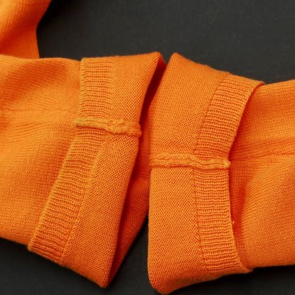 [Used] CRUCIANI High Gauge Cotton V-Neck Knit Orange [46] [Condition Rank D] [Men&