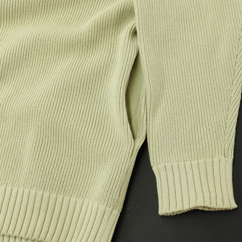 [Used] CLANE HOMME Mid-gauge cotton polyester cardigan, light green [2] [Condition: C] [Men&