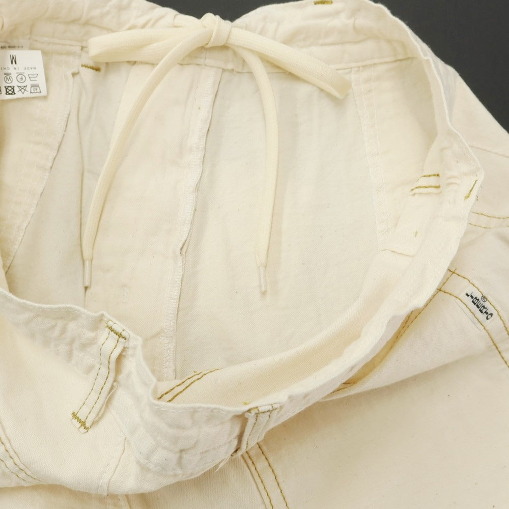 [Used] LIBERTO Cotton Wide Work Pants Off-White [M] [Condition Rank C] [Men&