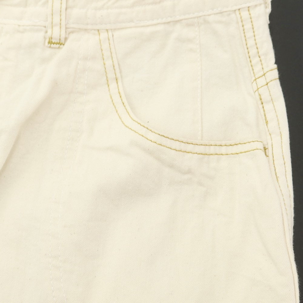 [Used] LIBERTO Cotton Wide Work Pants Off-White [M] [Condition Rank C] [Men&