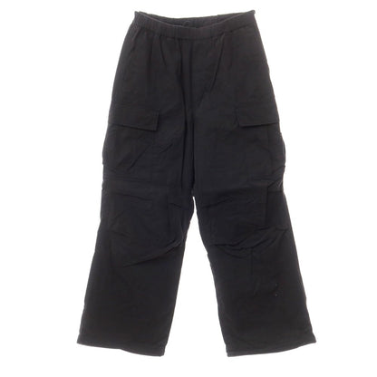 [Used] INHERIT 2023 Fall/Winter Cotton Nylon Cargo Pants Black [F] [Condition Rank C] [Men&