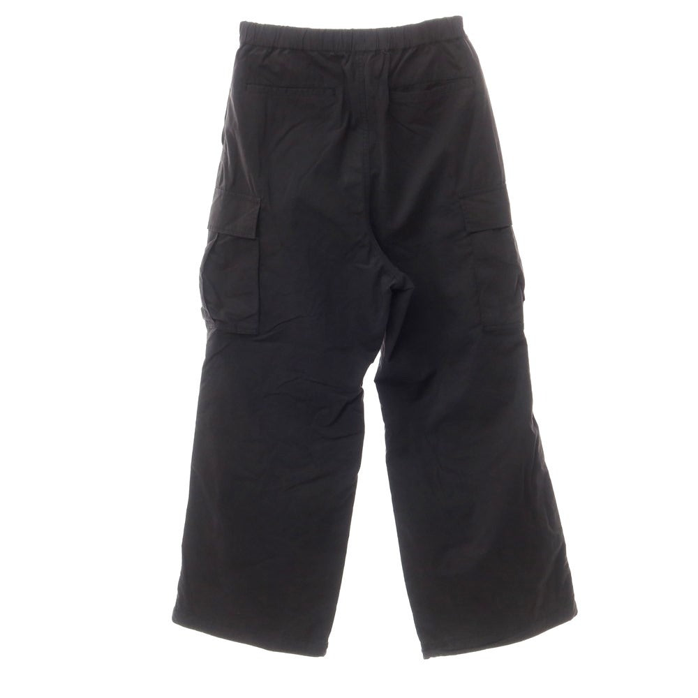 [Used] INHERIT 2023 Fall/Winter Cotton Nylon Cargo Pants Black [F] [Condition Rank C] [Men&