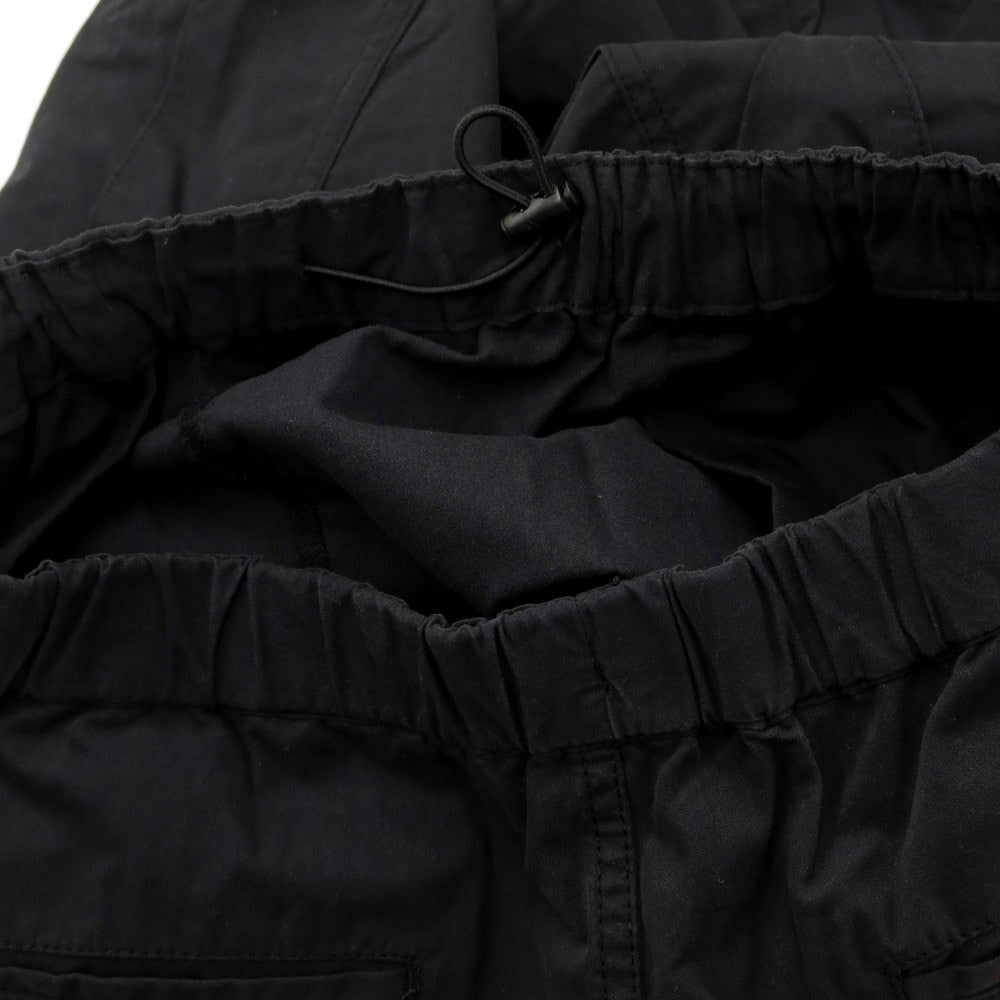 [Used] INHERIT 2023 Fall/Winter Cotton Nylon Cargo Pants Black [F] [Condition Rank C] [Men&