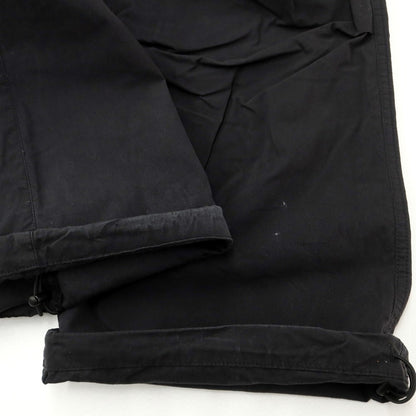 [Used] INHERIT 2023 Fall/Winter Cotton Nylon Cargo Pants Black [F] [Condition Rank C] [Men&