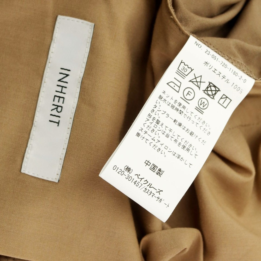 [Used] INHERIT polyester easy pants, beige [XL] [Condition rank B] [Men&