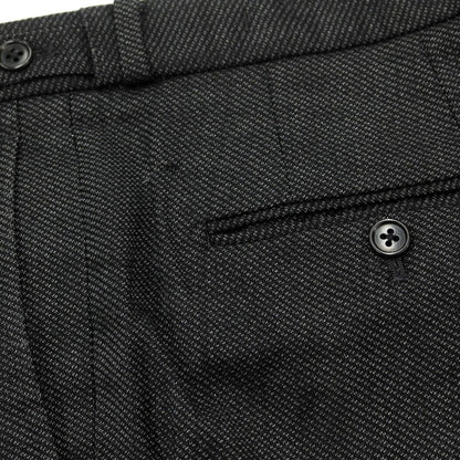 [Used] ETONNE wool polyester dress slacks pants, dark grey [M] [Condition: C] [Men&