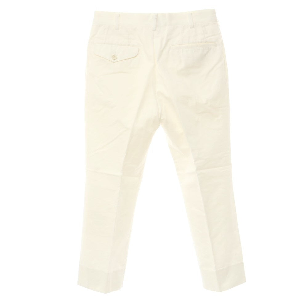 [Used] COMME des GARCONS HOMME DEUX Cotton linen casual slacks pants White [XS] [Condition rank C] [Men&