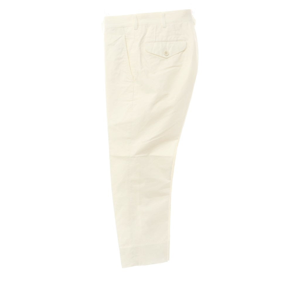 [Used] COMME des GARCONS HOMME DEUX Cotton linen casual slacks pants White [XS] [Condition rank C] [Men&