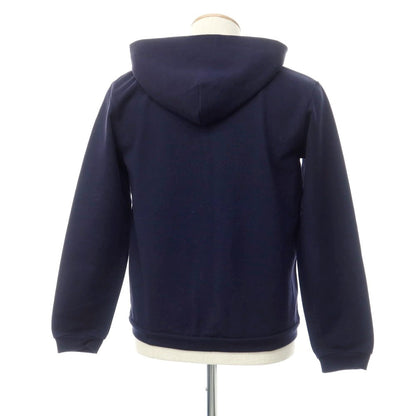 [Used] Nano Universe Cotton Polyester Zip-up Hoodie Navy [S] [Condition Rank C] [Men&