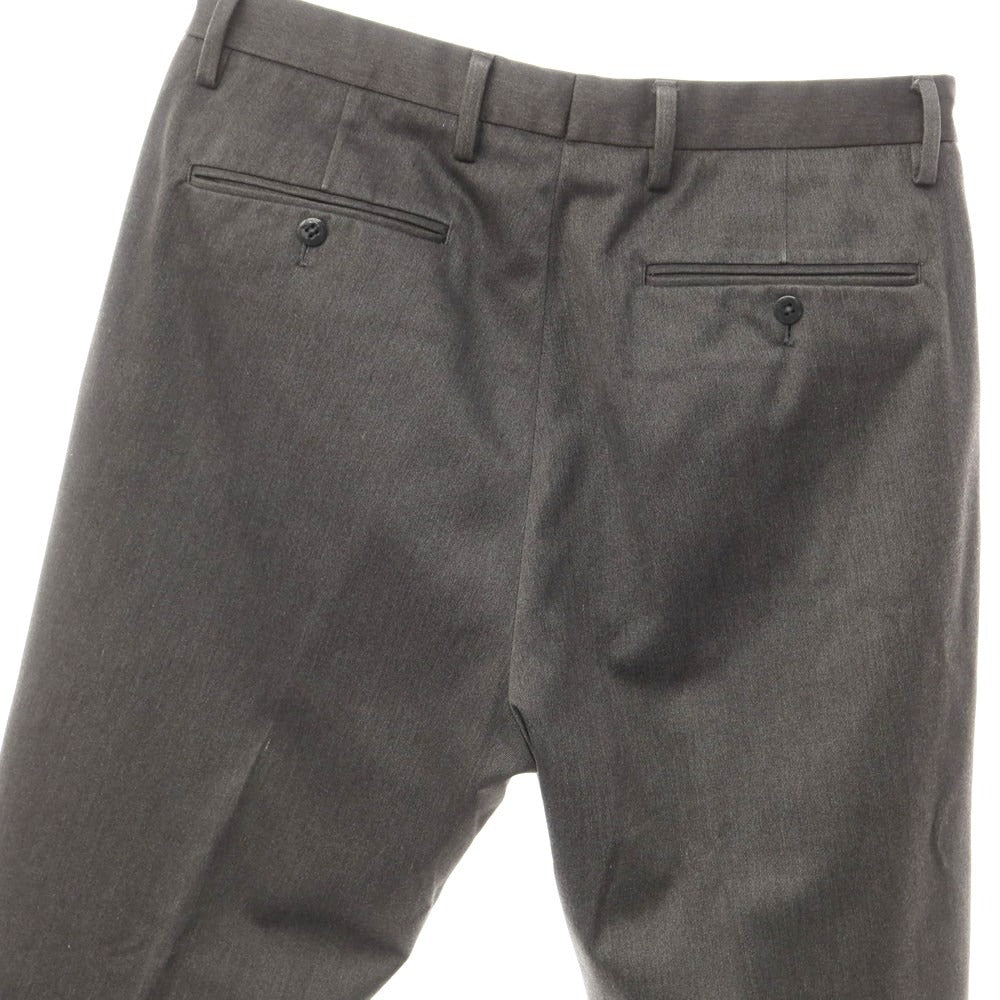 [Used] District UNITED ARROWS Cotton Polyester Casual Slacks Pants Dark Gray [L] [Condition Rank C] [Men&