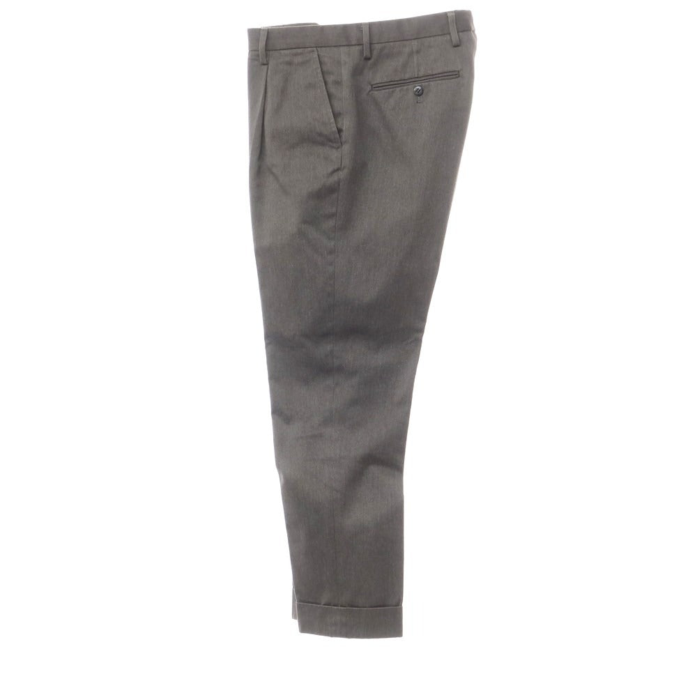 [Used] District UNITED ARROWS Cotton Polyester Casual Slacks Pants Dark Gray [L] [Condition Rank C] [Men&