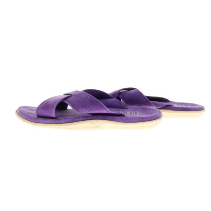 [Used] [Unused] ISLAND SLIPPER Suede Cross Strap Sandals Purple [9] [Condition Rank S] [Men&