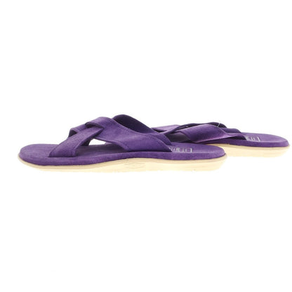 [Used] [Unused] ISLAND SLIPPER Suede Cross Strap Sandals Purple [10] [Condition Rank S] [Men&