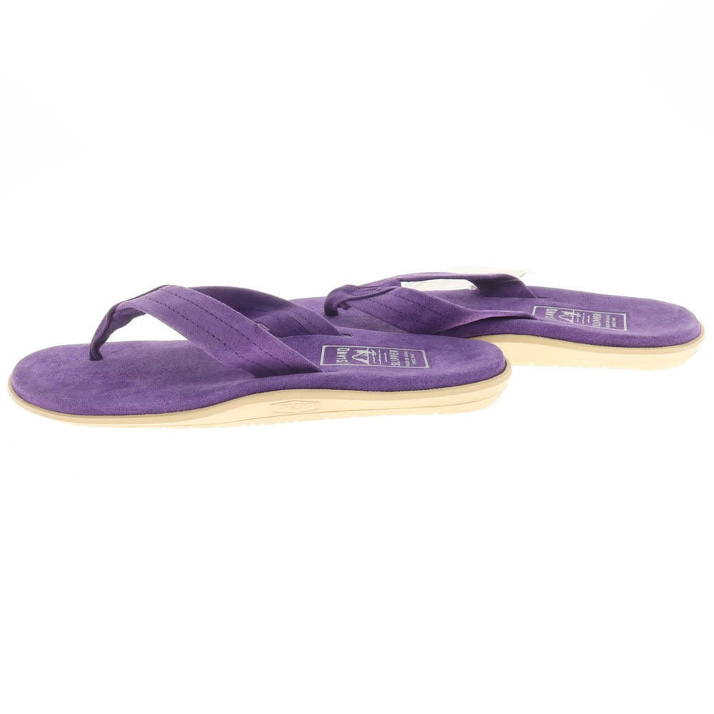 [Used] [Unused] ISLAND SLIPPER Suede Thong Sandals Purple [10] [Condition Rank S] [Men&