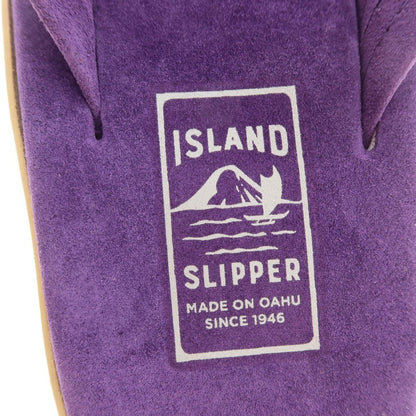 [Used] [Unused] ISLAND SLIPPER Suede Thong Sandals Purple [10] [Condition Rank S] [Men&