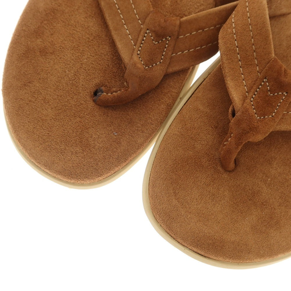[Used] [Unused] ISLAND SLIPPER Suede Thong Sandals Brown [8] [Condition Rank S] [Men&