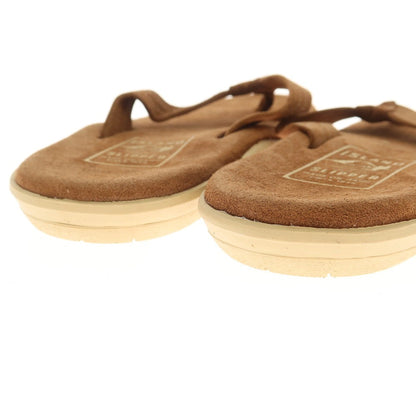 [Used] [Unused] ISLAND SLIPPER Suede Thong Sandals Brown [8] [Condition Rank S] [Men&