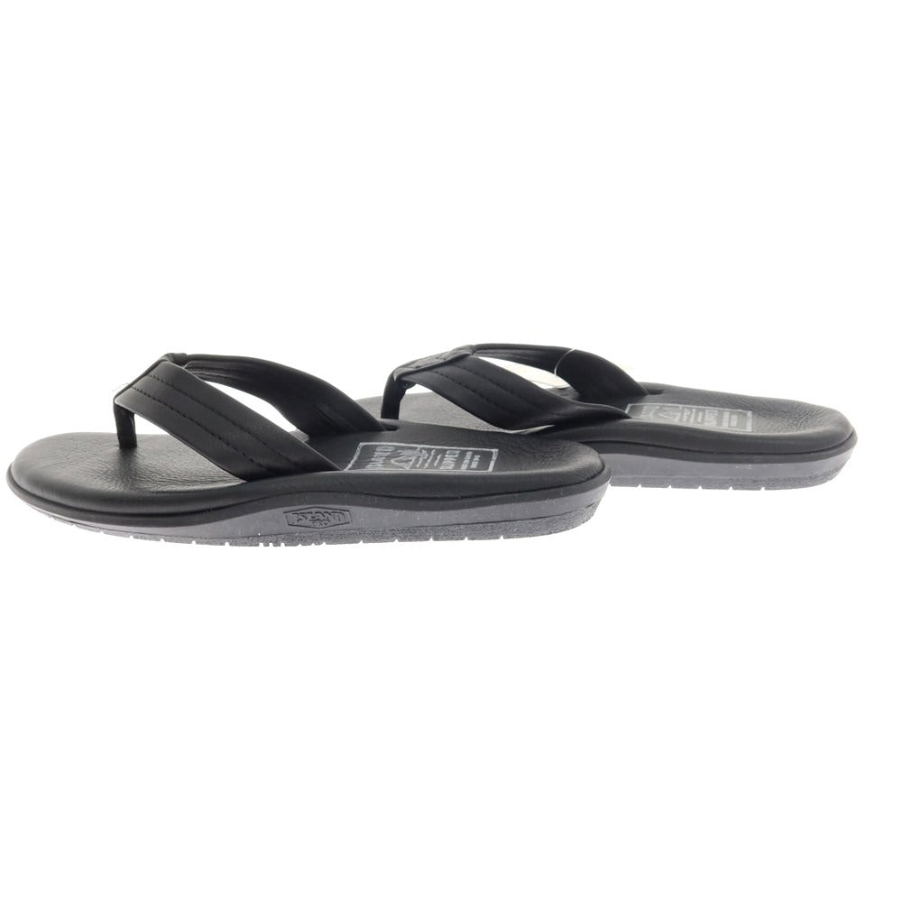 【中古】【未使用】アイランドスリッパ ISLAND SLIPPER レザー トングサンダル ブラック【 9 】【 状態ランクS 】【 メンズ 】