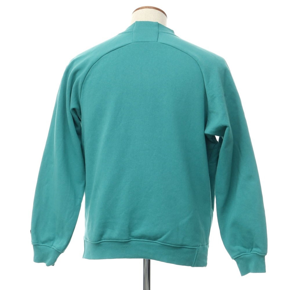 【中古】ヘリーハンセン HELLY HANSEN コットンポリエステル クルーネック スウェット ブルーグリーン【サイズM】【GRN】【A/W】【状態ランクB】【ユニセックス】 [EPD]