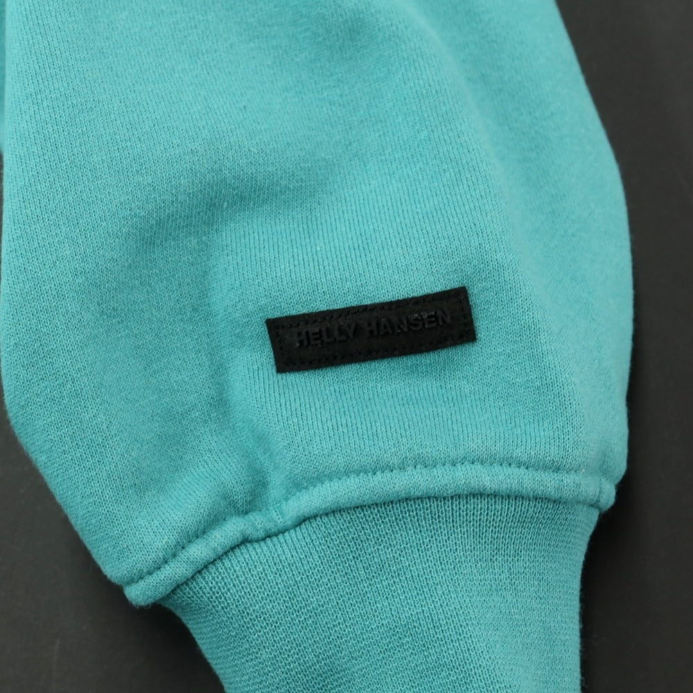 【中古】ヘリーハンセン HELLY HANSEN コットンポリエステル クルーネック スウェット ブルーグリーン【サイズM】【GRN】【A/W】【状態ランクB】【ユニセックス】 [EPD]