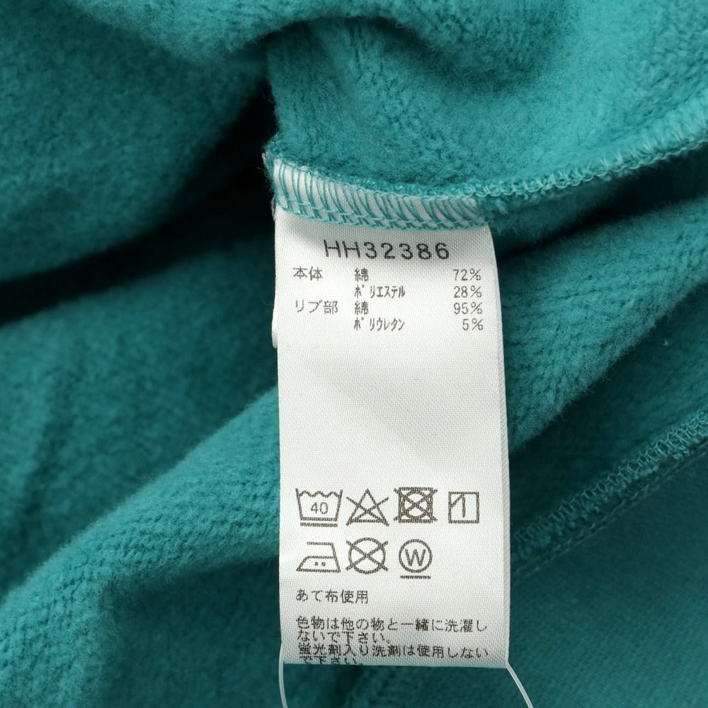 【中古】ヘリーハンセン HELLY HANSEN コットンポリエステル クルーネック スウェット ブルーグリーン【サイズM】【GRN】【A/W】【状態ランクB】【ユニセックス】 [EPD]