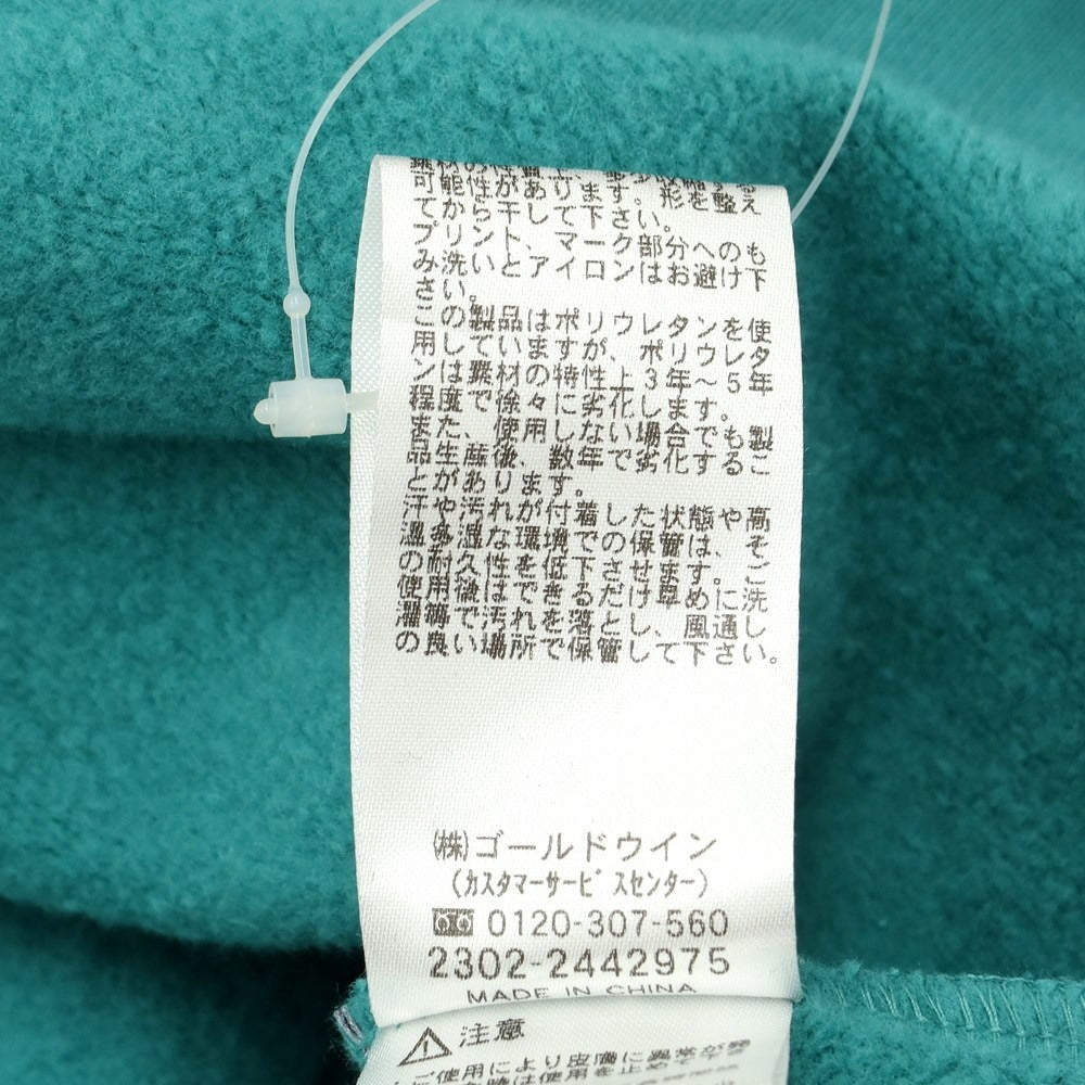 【中古】ヘリーハンセン HELLY HANSEN コットンポリエステル クルーネック スウェット ブルーグリーン【サイズM】【GRN】【A/W】【状態ランクB】【ユニセックス】 [EPD]