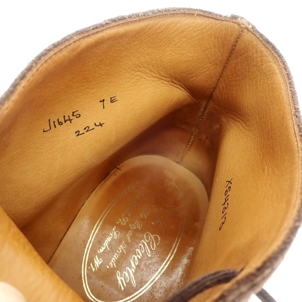 中古】ジョージ クレバリー GEORGE CLEVERLEY スエード チャッカブーツ 中古】ジョージ クレバリー GEORGE CLEVERLEY スエード チャッカブーツ