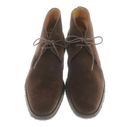 [Used] George Cleverley Suede Chukka Boots Brown [7E] [Condition Rank B] [Men&