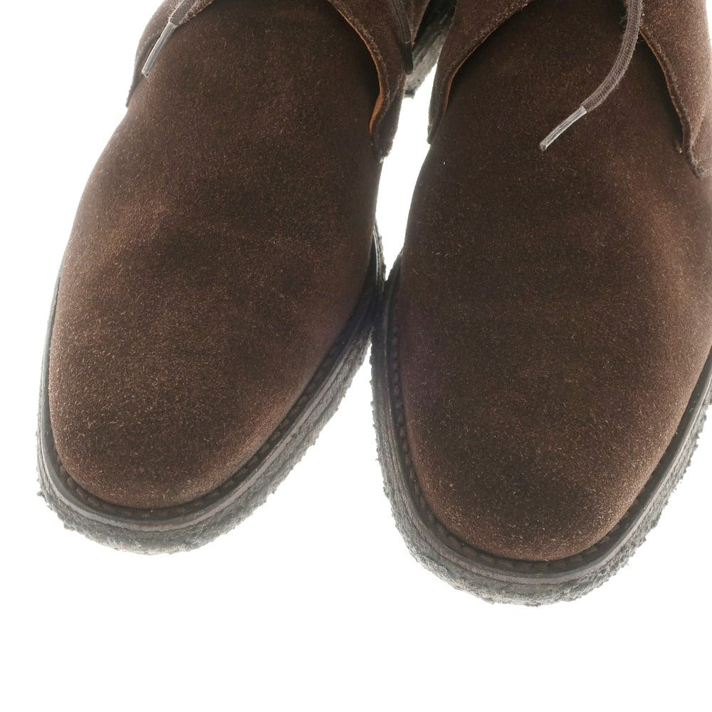 [Used] George Cleverley Suede Chukka Boots Brown [7E] [Condition Rank B] [Men&