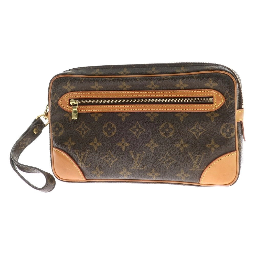 [Used] Louis Vuitton LOUIS VUITTON Monogram Marly Dragonne Second Bag Brown [Condition Rank C] [Men&