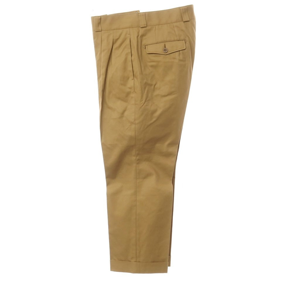 [Used] Tangent Cotton Casual Slacks Pants Brown Beige [50] [Condition Rank A] [Men&