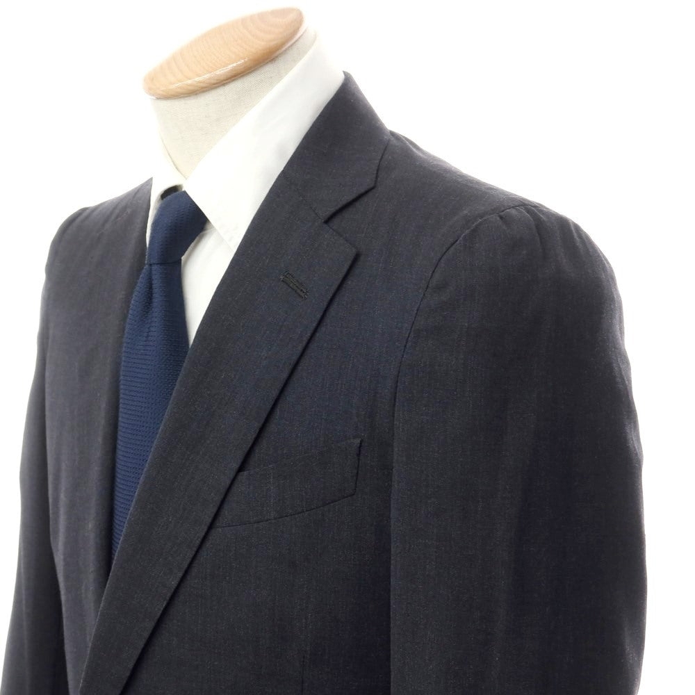 [Used] ANSNAM Wool 2-button suit, dark grey [No size indicated (XS)] [Condition: C] [Men&