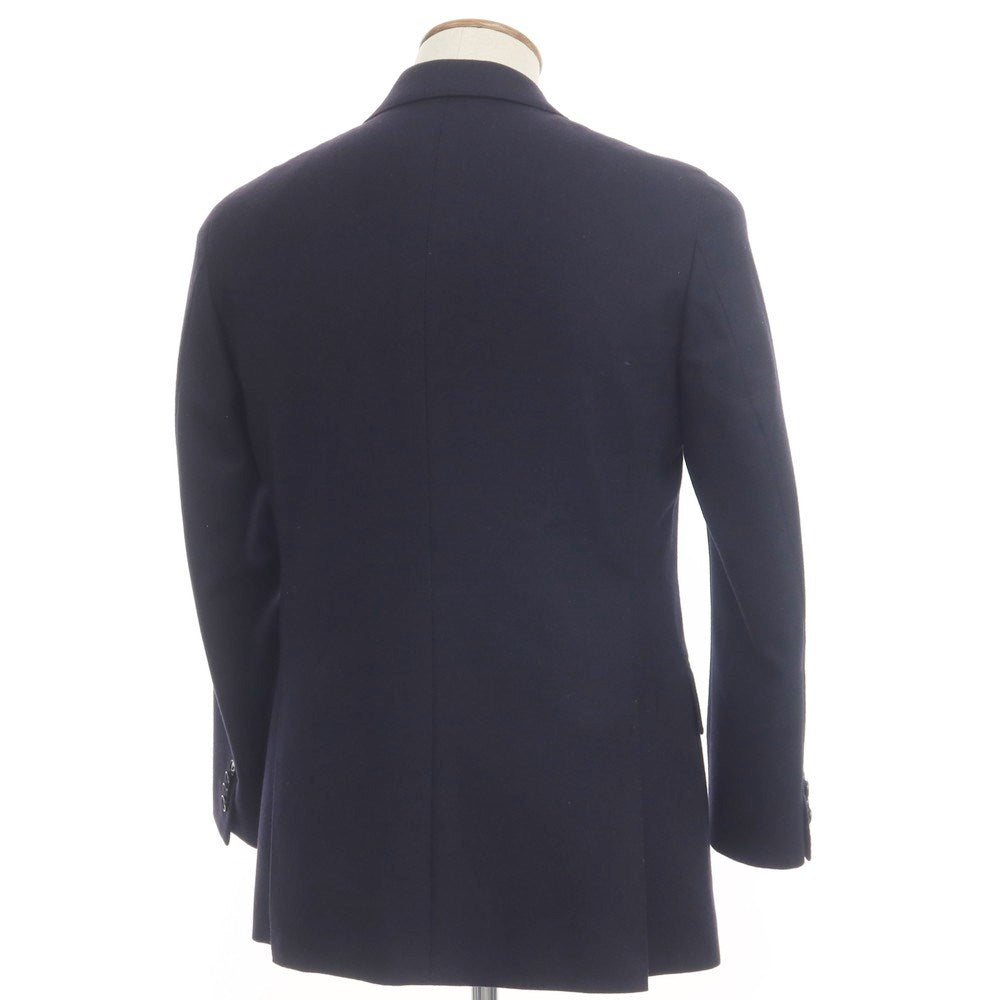 【中古】ユニフォームエクスペリメント uniform experiment ウール 2B テーラードジャケット ネイビー【サイズ2】【NVY】【A/W】【状態ランクC】【メンズ】 [EPD]