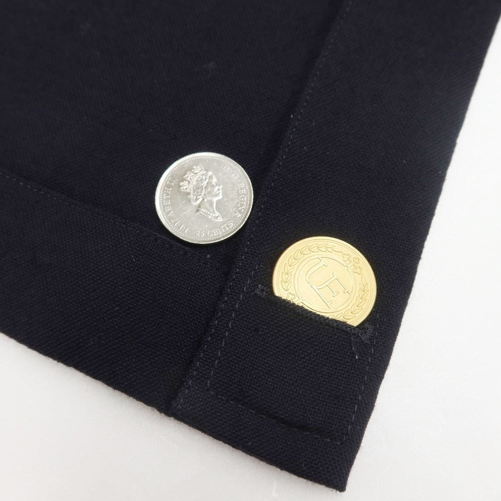 【中古】ユニフォームエクスペリメント uniform experiment ウール 2B テーラードジャケット ネイビー【サイズ2】【NVY】【A/W】【状態ランクC】【メンズ】 [EPD]