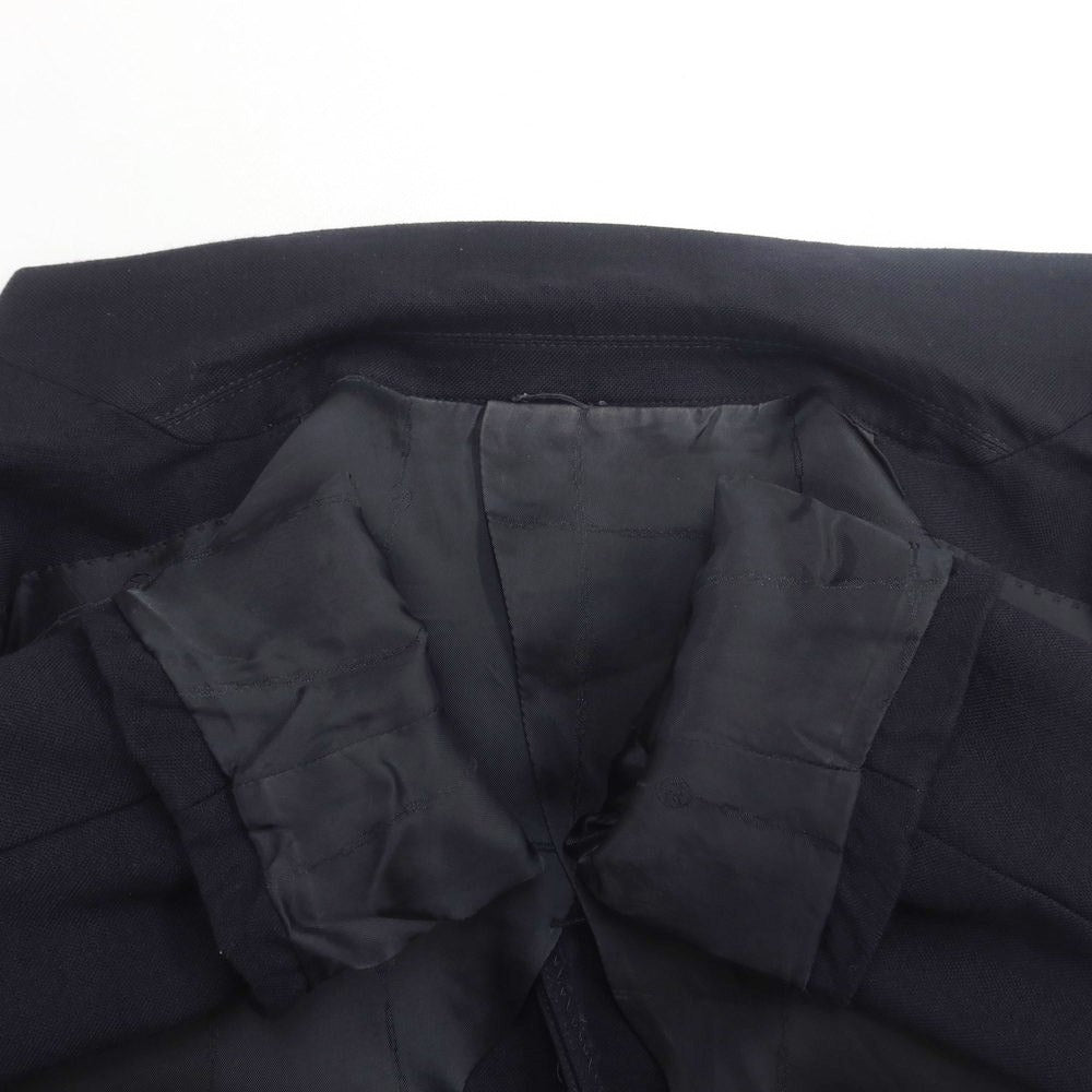 【中古】ユニフォームエクスペリメント uniform experiment ウール 2B テーラードジャケット ネイビー【サイズ2】【NVY】【A/W】【状態ランクC】【メンズ】 [EPD]