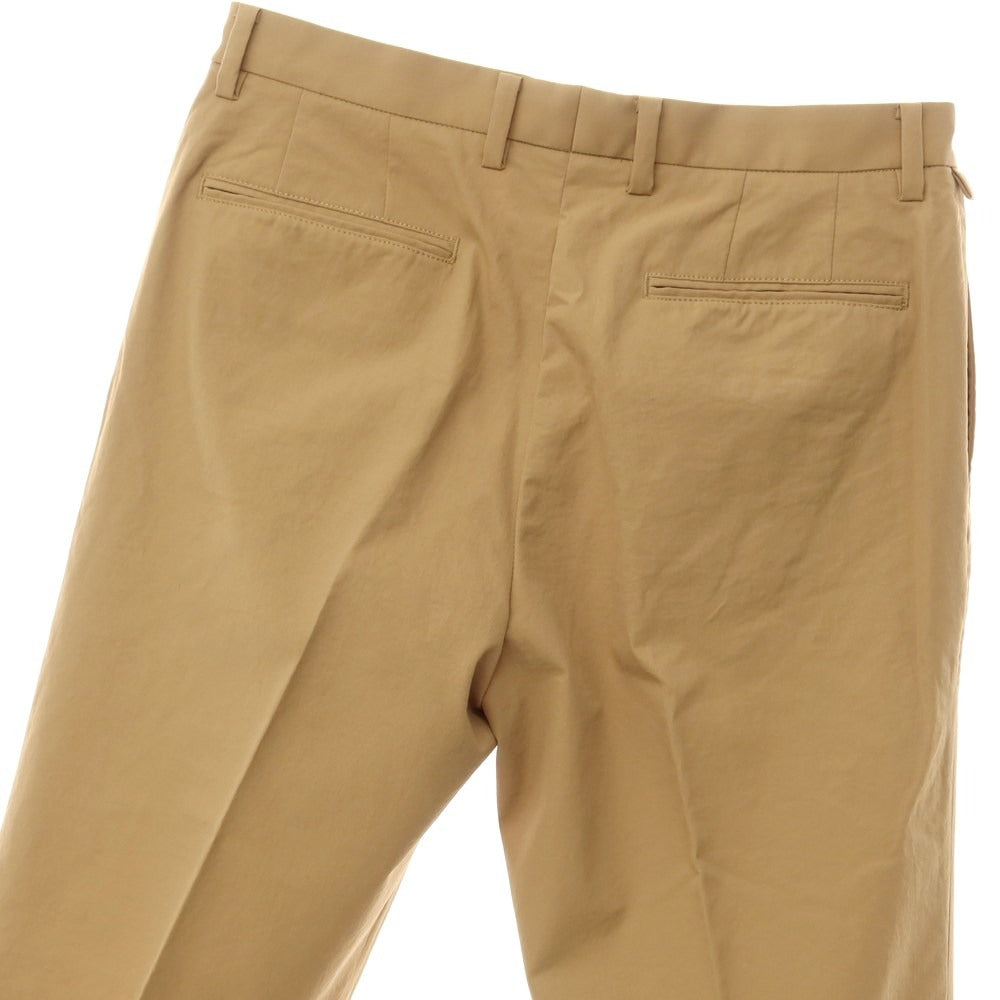 [Used] BEAMS LIGHTS polyester casual slacks pants, beige [M] [Condition rank B] [Men&