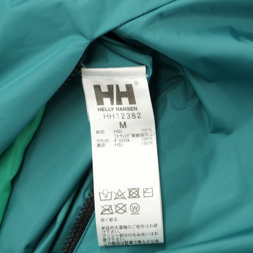 【中古】【未使用】ヘリーハンセン HELLY HANSEN 2023年秋冬 リバーシブル 中綿ブルゾン オーロラグリーンxブラック【 M 】【 状態ランクS 】【 メンズ 】 [EPD]