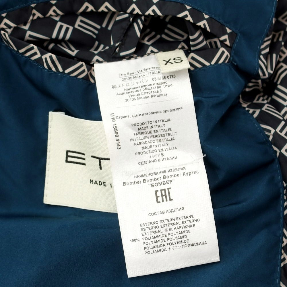 【中古】エトロ ETRO ナイロン ジップアップ シェルジャケット ブラックxベージュ【 XS 】【 状態ランクB 】【 メンズ 】
[DPD]