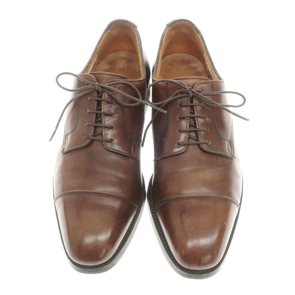 【中古】クロケットアンドジョーンズ CROCKETT&amp;JONES ハンドグレード ストレートチップ ドレスシューズ ブラウン【 表記なし（71/2cm位） 】【 状態ランクD 】【 メンズ 】
[EPD]