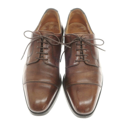 【中古】クロケットアンドジョーンズ CROCKETT&amp;JONES ハンドグレード ストレートチップ ドレスシューズ ブラウン【 表記なし（71/2cm位） 】【 状態ランクD 】【 メンズ 】
[EPD]